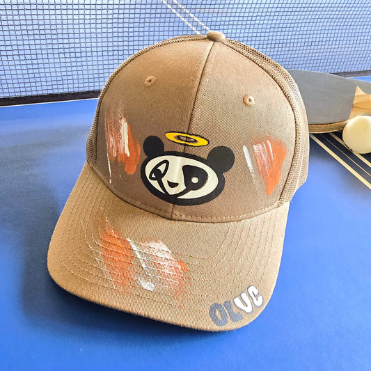 Brown Oluc Trucker Hat