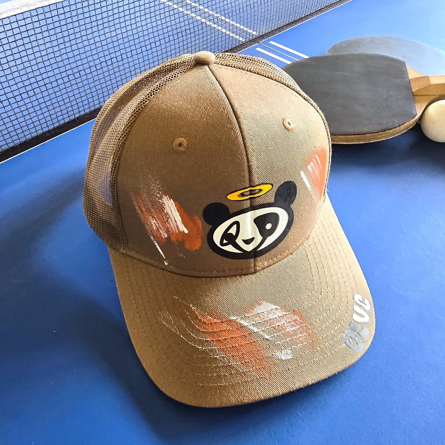 Brown Oluc Trucker Hat