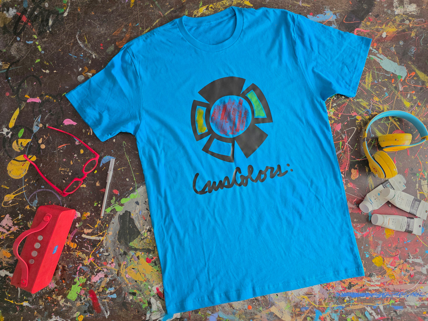 GusColors Sun Aqua Tee