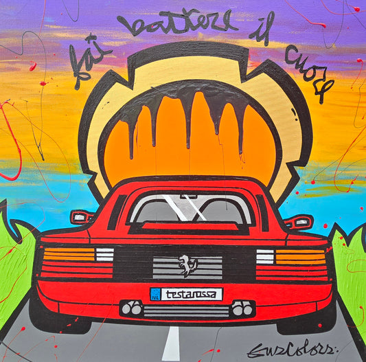 Red Testarossa (24x24)