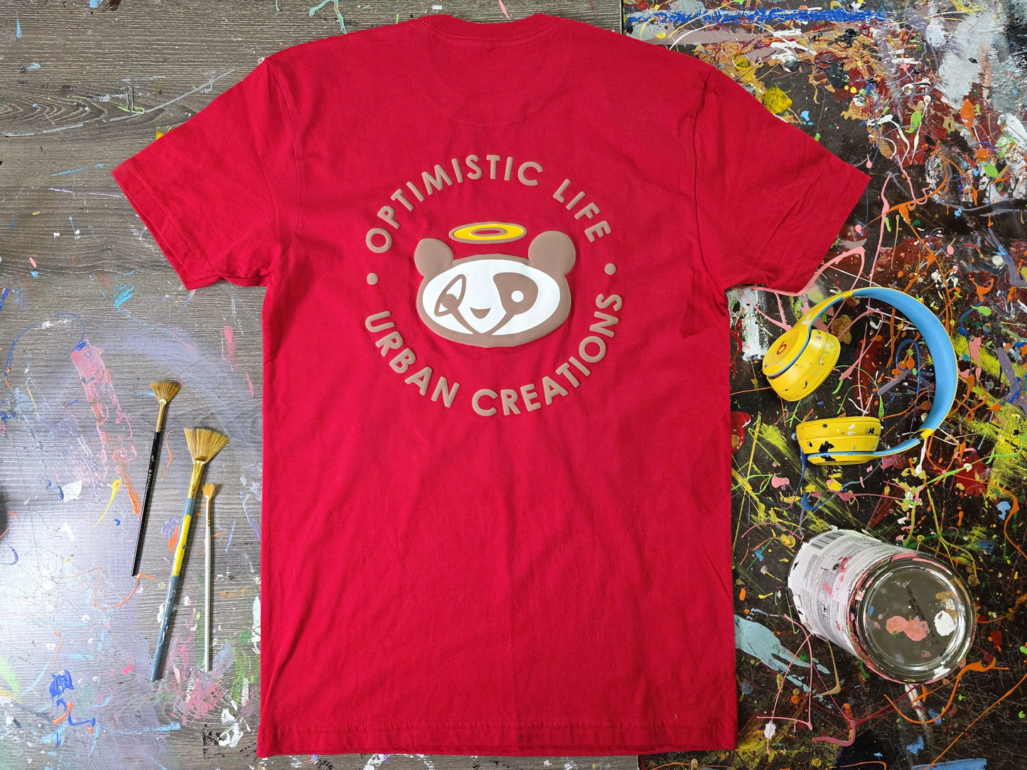 Oluc Japanese Script Tee - Red