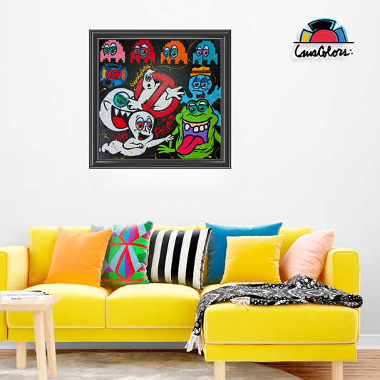 Monsters Under My Bed (24x24)