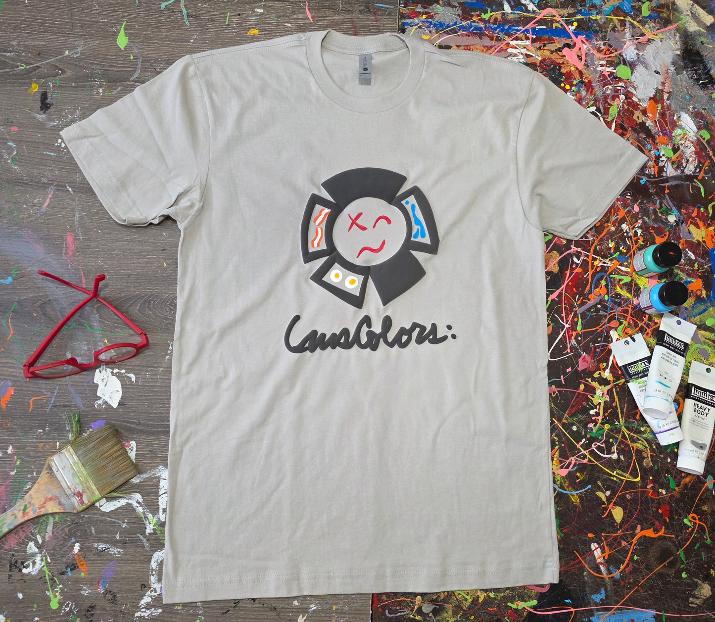 GusColors Sun Tee - Bacon & Eggs 🥓🍳